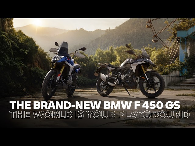 Unmistakable GS DNA l The Brand-New BMW F 450 GS