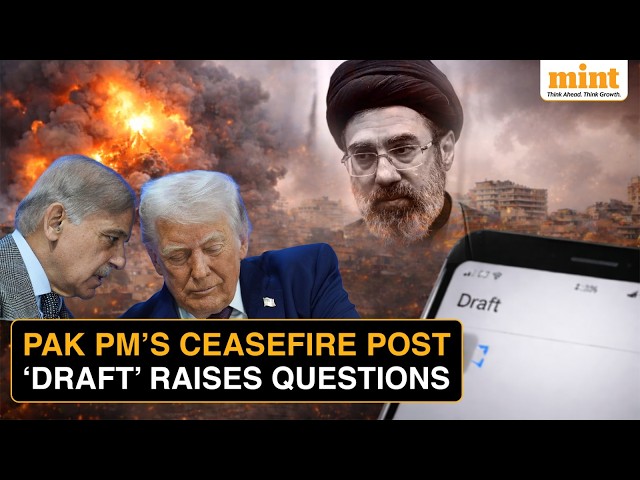 Edit History Of Shehbaz Sharif’s Ceasefire Post Goes Viral, Sparks Row Amid Iran War Mediation