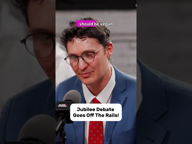 I’ve NEVER Seen This in a Jubilee Debate!