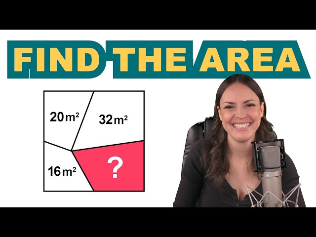 Can You Find The Area? – Math Puzzle