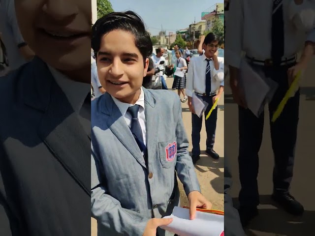 😱Class 12th Maths Exam Review 2023 🤗 | EASY OR MODERATE  ? | Singhkori Education | #shorts