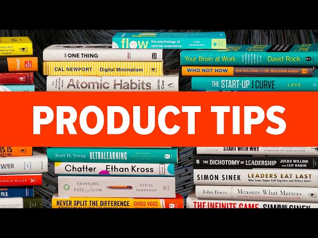 The 5 Best Product Development Tips From 281 Books
