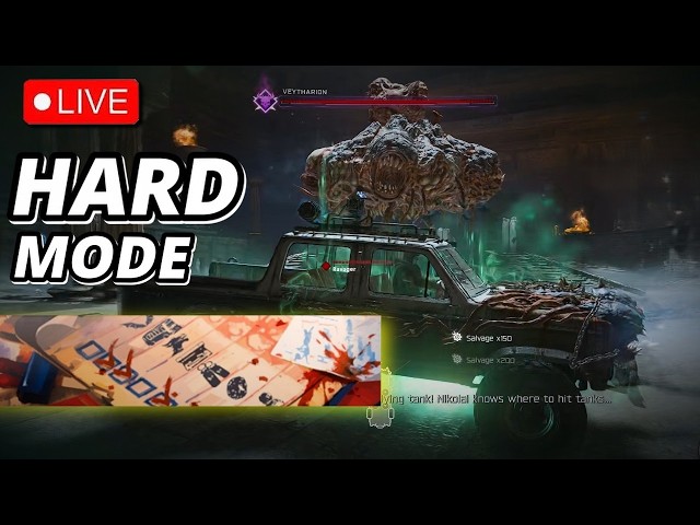 🔴LIVE 🔸Hard Mode Dark Ops Challenge 💪 Ashes Of The Damned 👀 | Black Ops 7 Zombies 🧟🧟🧟