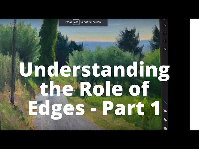 Understanding the Role of Edges - Part 1