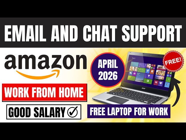 🔴 Amazon Work from Home Job 2026 | Virtual Customer Support | 12th Pass 🔥