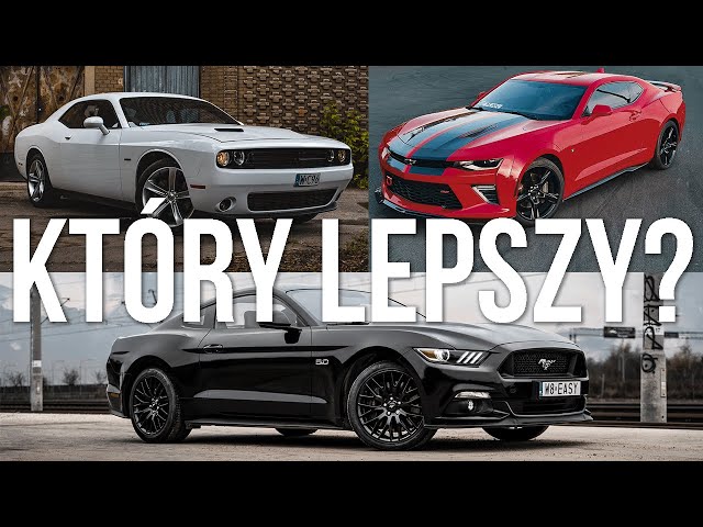 CHALLENGER CAMARO MUSTANG - which one is better? | V8 COMPARISON | pl test video vlog review