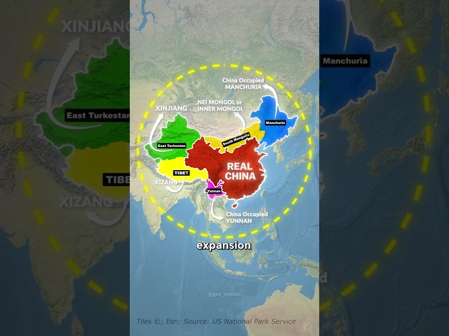 The REAL Map of China!  🇨🇳🤯