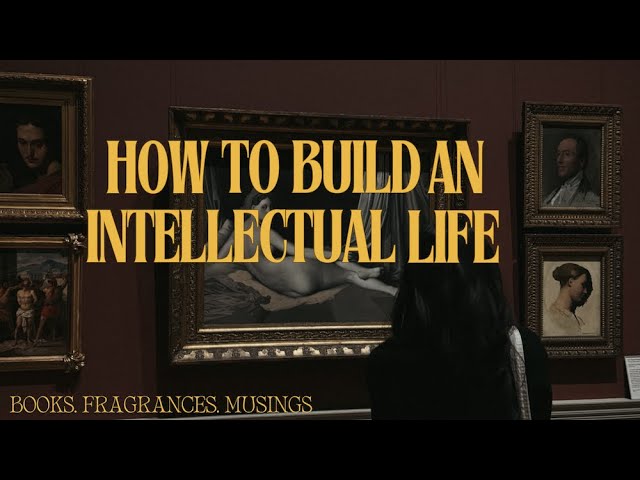 how to build an intellectual life (on the internet)