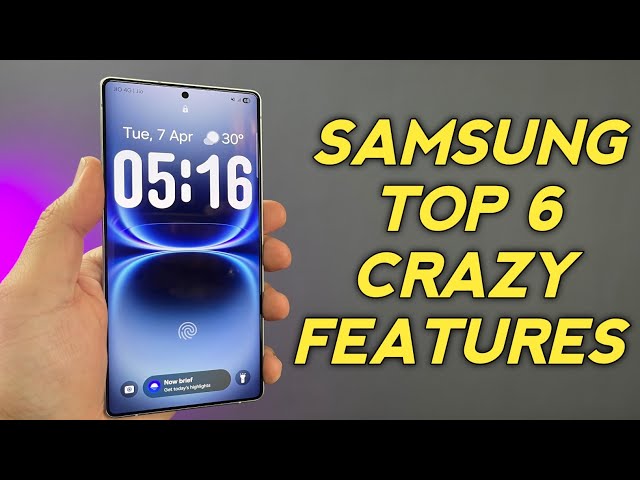 SAMSUNG TOP 6 CRAZY FEATURES EVERY GALAXY USERS KNOW IT! #oneui #samsung #s25ultra #tech