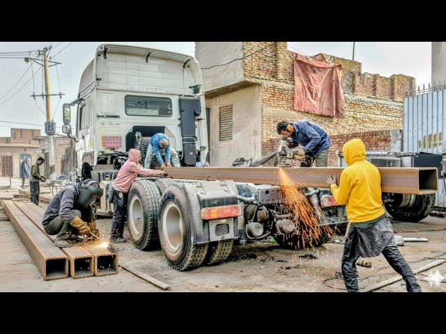 Amazing Manufacturing Chassis Fream Of Hino Truck Production In Local Factory | How to Hino Truck 