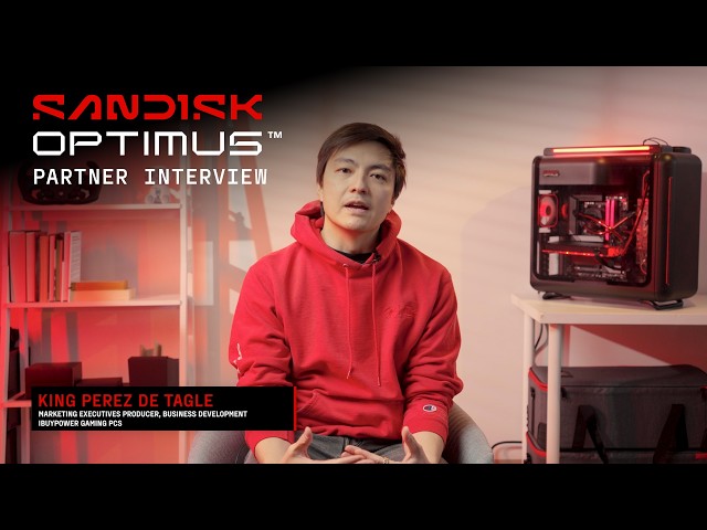 Let's Chat About Sandisk Optimus: King Perez De Tagle From iBUYPOWER