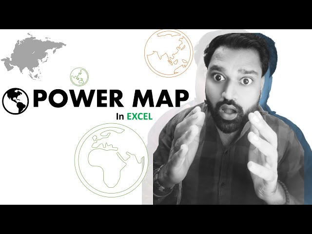 Power Map in Excel | Data Visualization with Excel Maps | How to Use 3D Map in Excel