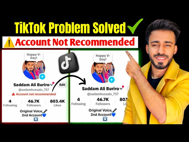 How to Fix TikTok Account Not Recommended Problem | 2026 Solution
