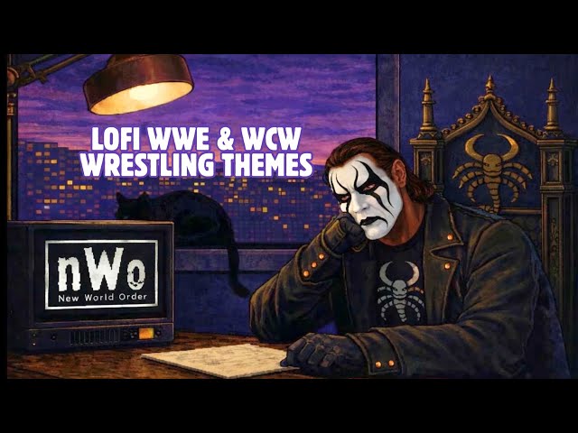 Lofi 90s WWE & WCW Themes 🎧 Wrestling Chillhop to Study/Relax (1 Hour)