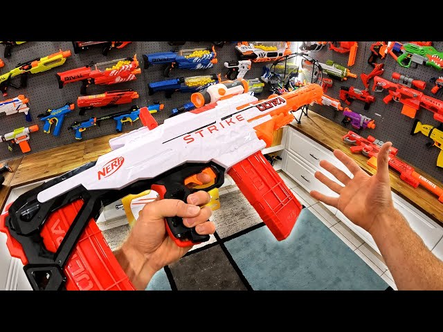 NERF GUN - ULTRA STRIKE! Accustrike Unboxing!