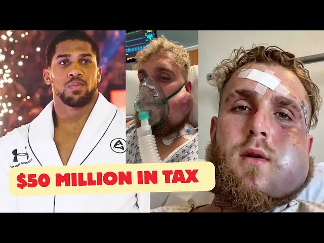 Anthony Joshua Loss Million in Tax to Nigeria, Uk & USA after Jake Paul Fight