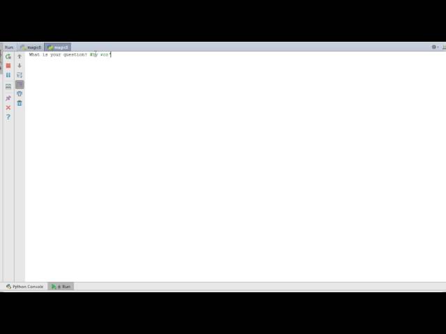fortune teller - python lists