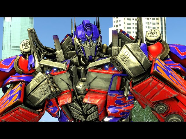 OPTIMUS PRIME TRANSFORMATION!!!! Transformers Dark of the Moon SFM Animation!!!