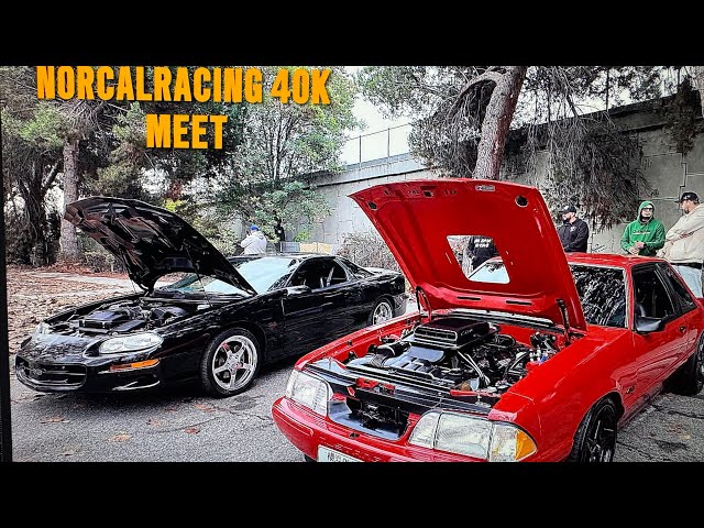 I PULLED UP TO NORCALRACING EVENT! (LITT AF!)