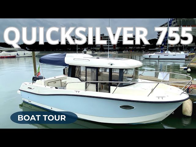 🇮🇹 BOAT TOUR - QUICKSILVER 755 PILOTHOUSE - ITALY
