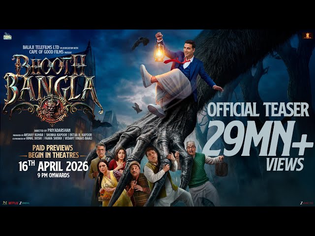 Bhooth Bangla -Official Teaser | Akshay Kumar, Tabu, Paresh, Wamiqa, Priyadarshan |In Cinemas 16 Apr