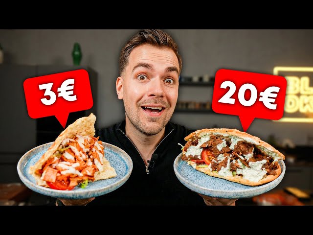 Ich habe Döner TEUER und GÜNSTIG zubereitet 🤤🥙