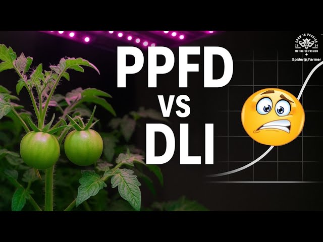 KEINE Ernte durch zu viel Power - PPFD und DLI