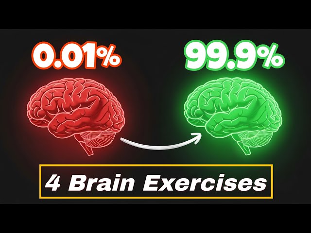 4 Simple Brain Exercises to Boost Your Brain Power and Focus