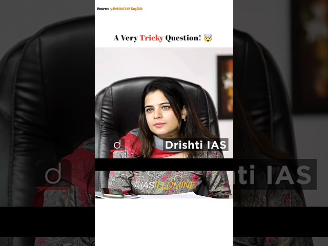 A Very Interesting Question 🌟 Aditya | Upsc Interview