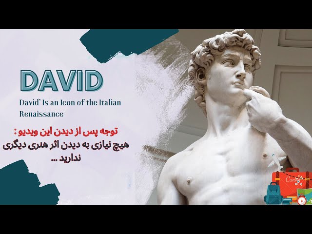 360 VIEW, 8k, Italy, Florence, Michelangelo's David in Accademia Gallery
