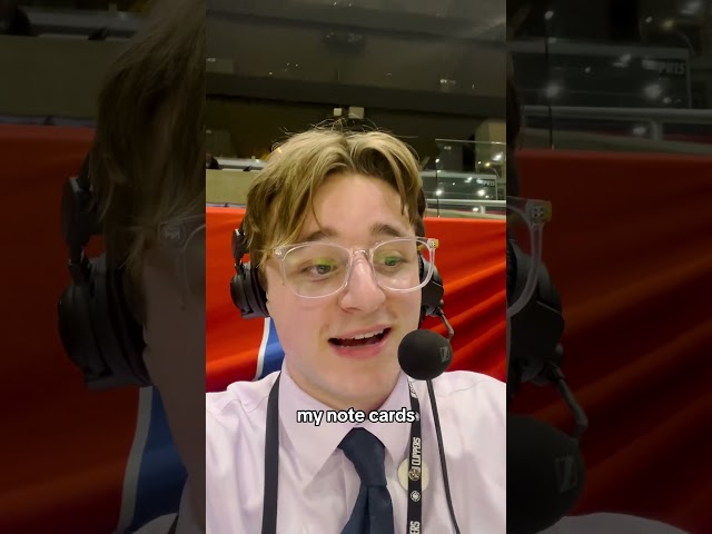 How I stay prepared for a broadcast  #nba  #announcer  #preparation