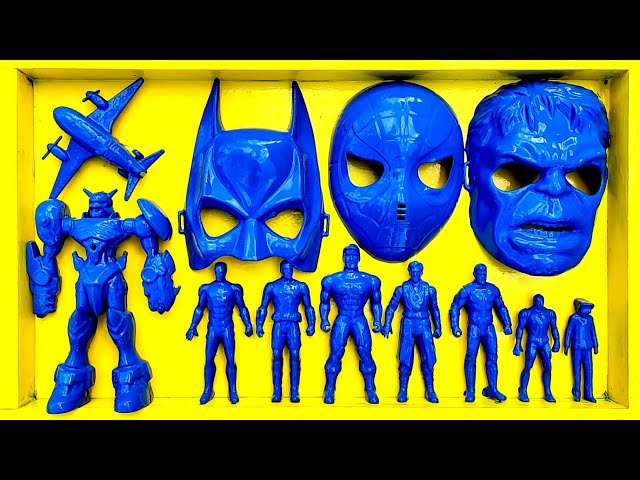 Cleaning : Superman, Spiderman, Iron Man, Captain America, Batman, Thor, Thanos, Hulk, Ant-Man