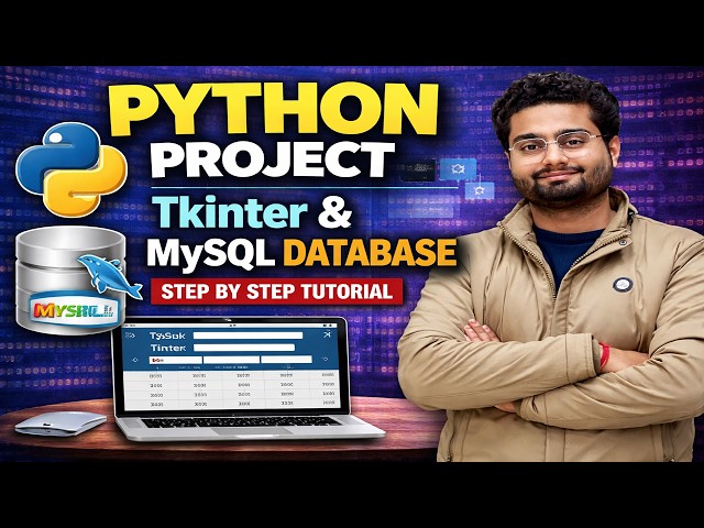Python Project using Tkinter with MySQL Database Connectivity | Mini Project