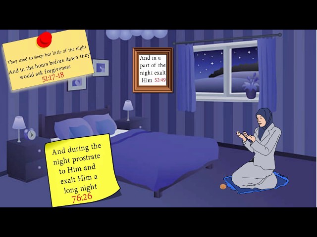 How to pray Salat al Layl / Tahajjud - Islamic Law (40)