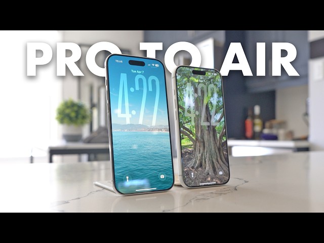 I Switched from the iPhone 17 Pro to Air - Here's what happened...