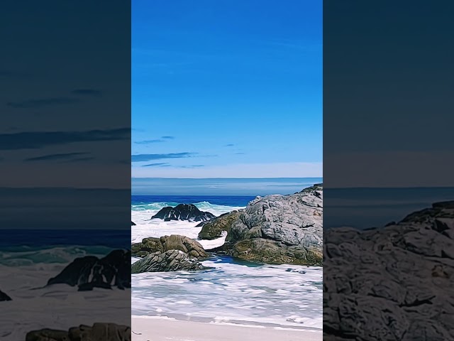 Ocean Wave Sounds - Relax at the Beach - Calm Anxiety and De-Stress