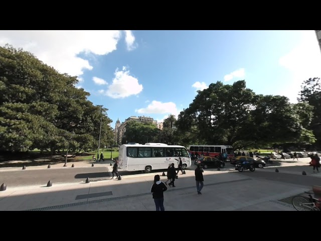 Argentina - Buenos Aires - City Park (Political Demonstration)