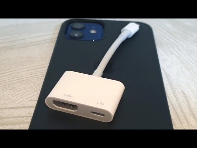 How to Setup the Apple Lightning Digital AV Adapter (iPhone HDMI Adapter)