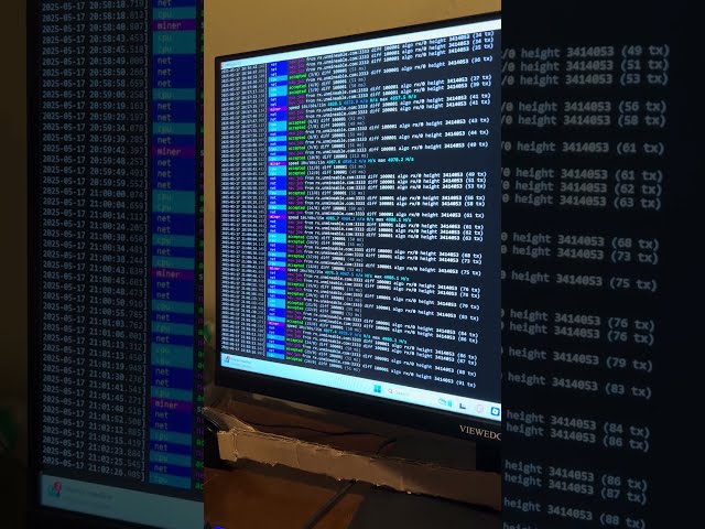 #day27 of #cpumining #monero on #xmrig until I get #monetized