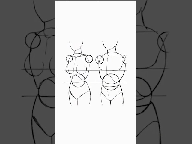 Easy Tips to draw Male and Female Character | Tamil manga drawing tutorial  #mangaart