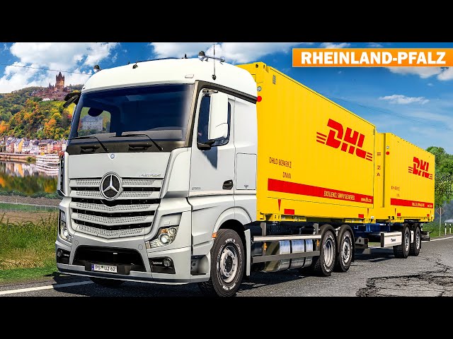 ETS 2: Mit dem LKW in engen Gassen in Rheinland-Pfalz | EURO TRUCK SIMULATOR 2