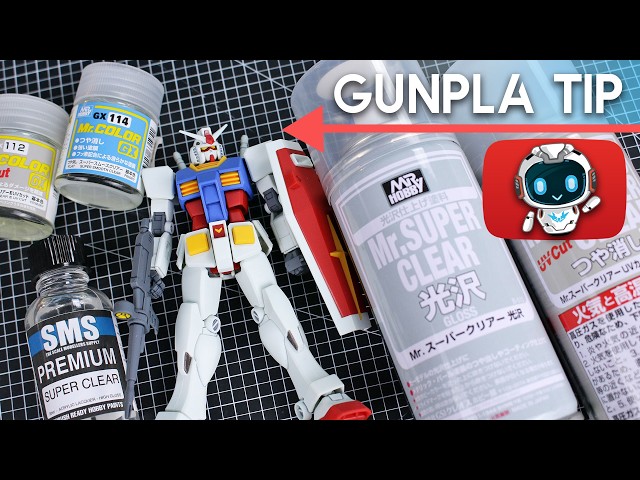 GUNPLA TIP: How to use Topcoat