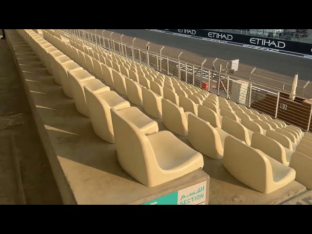 Main Grandstand View (Section M-05): Abu Dhabi Grand Prix