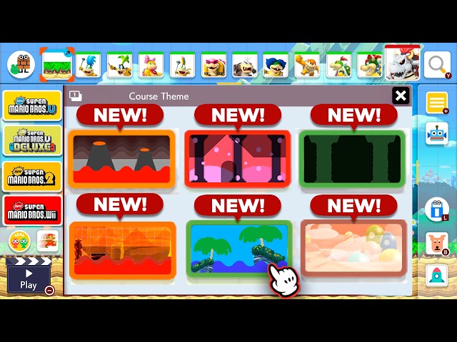 NEW DLC Theme? Even POSSIBLE?! | Super Mario Maker 2 Experiment!