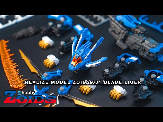 ZOIDS Blade Liger RMZ-001 | Speed Build | Model Kit