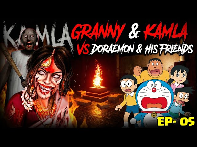 Granny & Kamla VS doraemon and his friends I kamla horror game I Granny vs Doraemon