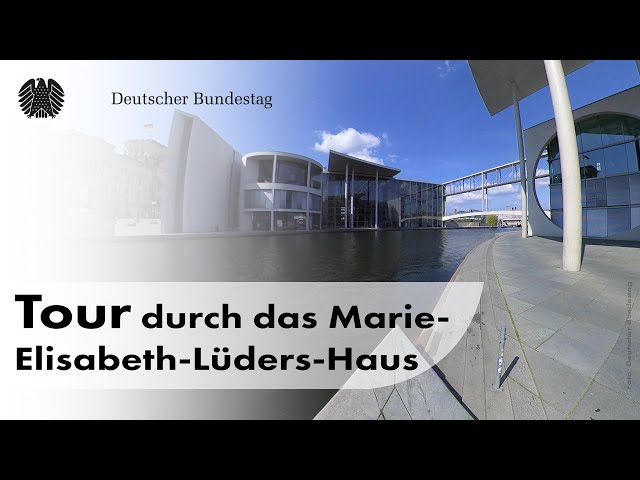 Rundgang durch das Marie-Elisabeth-Lüders-Haus und die Bibliothek des Bundestages | 360 Grad