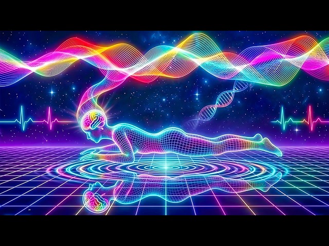 [24/7] Deep Healing Sleep | 528Hz Whole Body Regeneration, Melatonin Release • Stop Overthinking