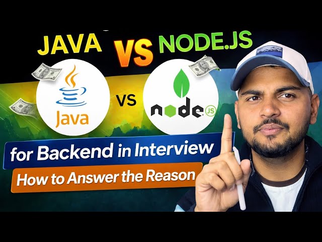 Java vs Node.js for Backend 🔥 What Should You Choose? | Interview Answer Explained #java #node #dev