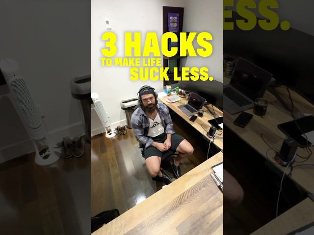 3 Hacks To Make Work Suck Less